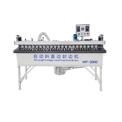 45 डिग्री एज बैंडिंग मशीन 7000r / Min 8pcs प्रेशर रोलर और टेप 1.2mm